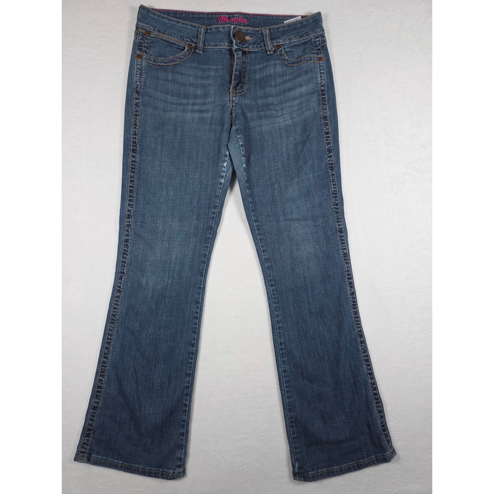 Wrangler Premium Patch Mae Bootcut Jeans 7/8x32 Western 09MWZDD